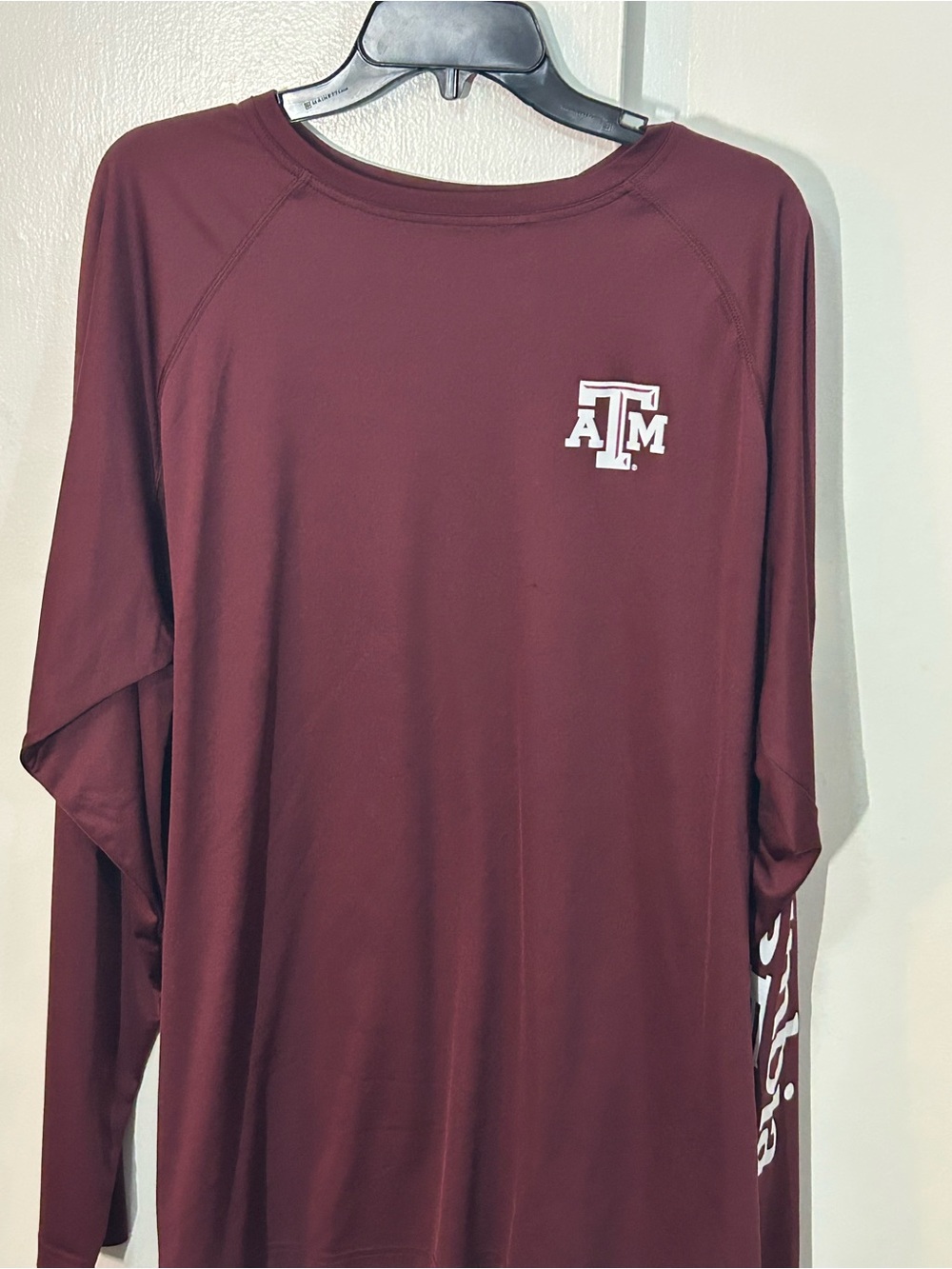 Columbia Maroon Texas A&M Long Sleeve Shirt